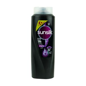 Sunsilk Stunning Black Shine Shampoo with Amla, Pearl, Protein & Vitamin E 600ml